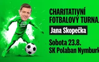 Charitativní fotbalový turnaj Jana Skopečka v Nymburku