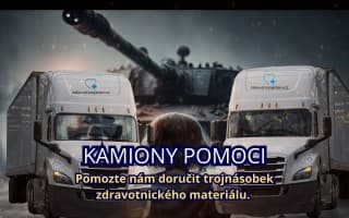 Pomohli jste ztrojnásobit pomoc raněným s kamiony pomoci